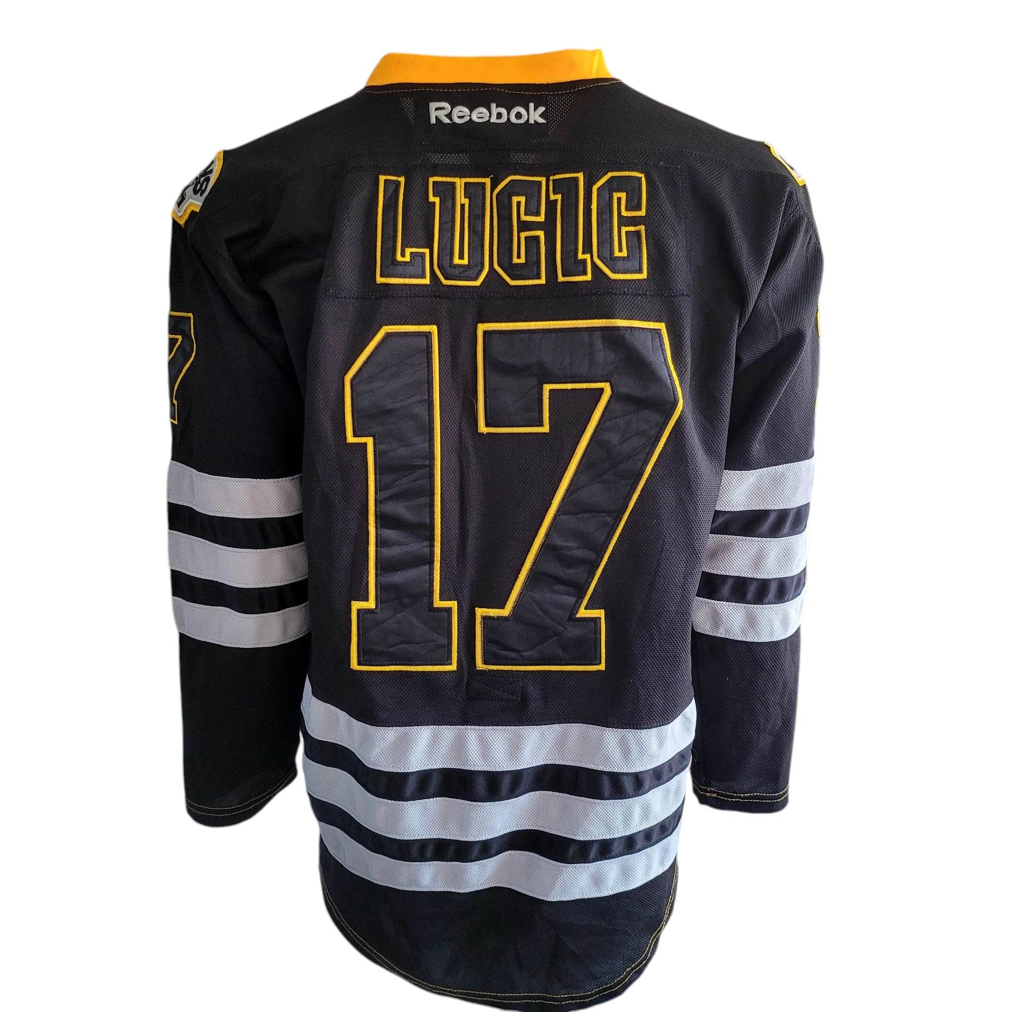 Reebok CCM Boston Bruins Milan Lucic 17 NHL Authentic Vintage Jersey - Size 50 - USASTARFASHION