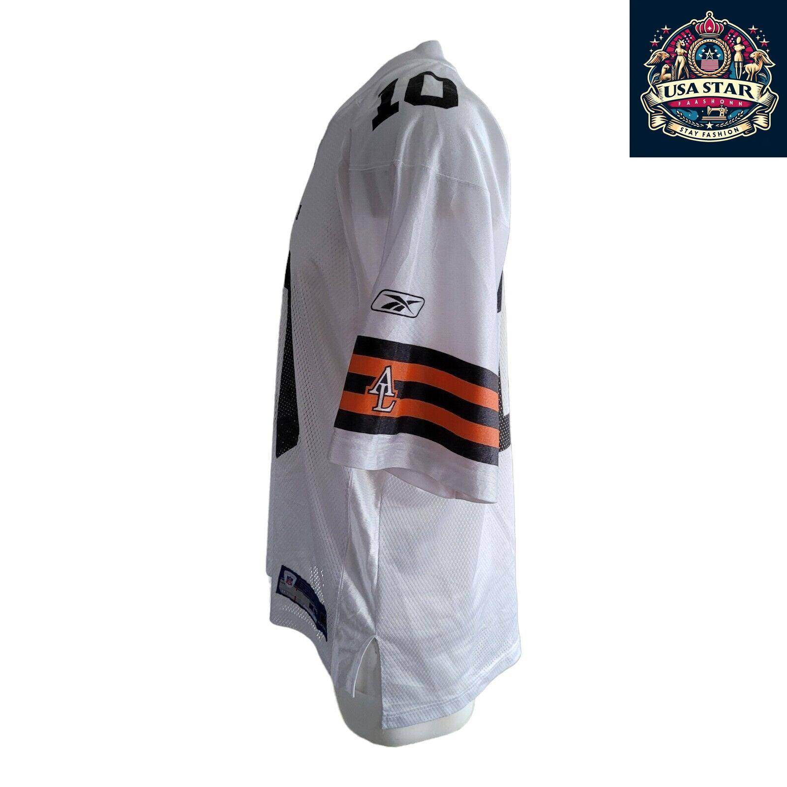 Reebok Cleveland Browns Jersey 10 Quinn - Large, Breathable Fabric, Durable Fan Apparel - USASTARFASHION