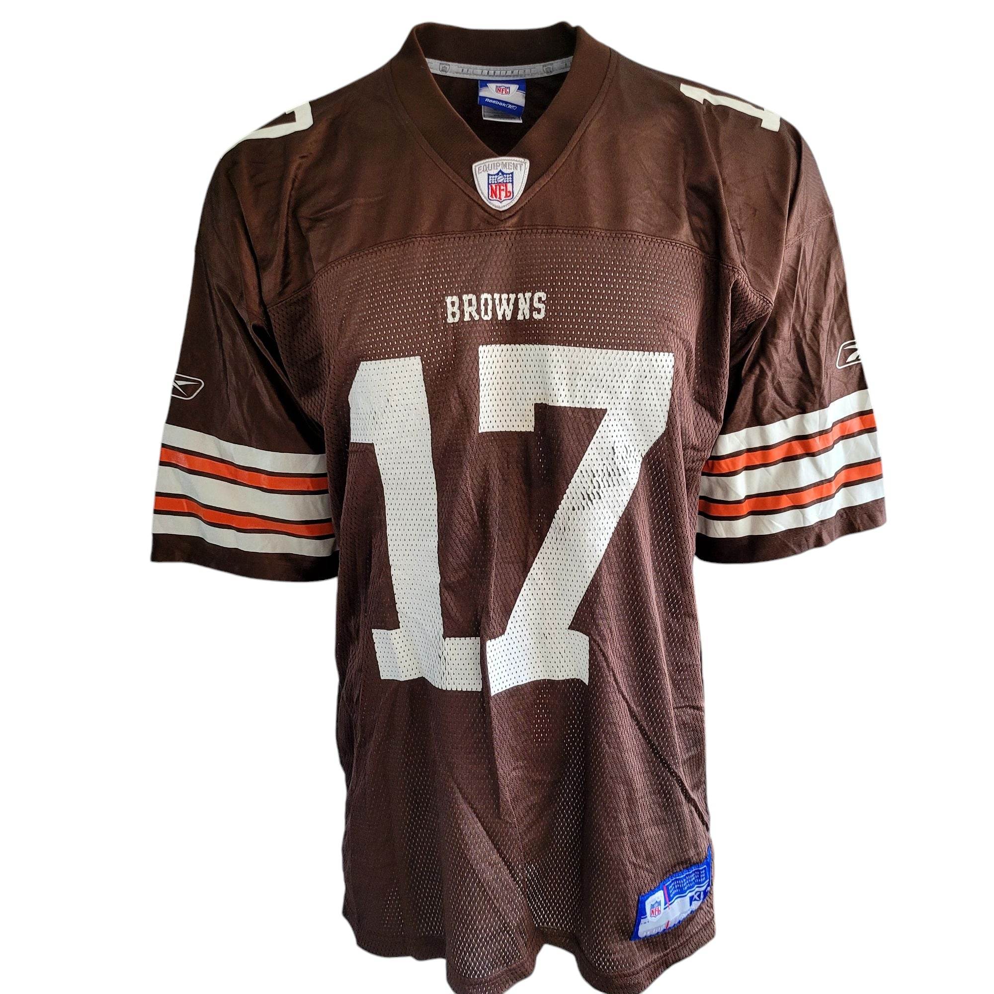 Reebok Cleveland Browns Braylon Edwards Jersey sz XL. - USASTARFASHION