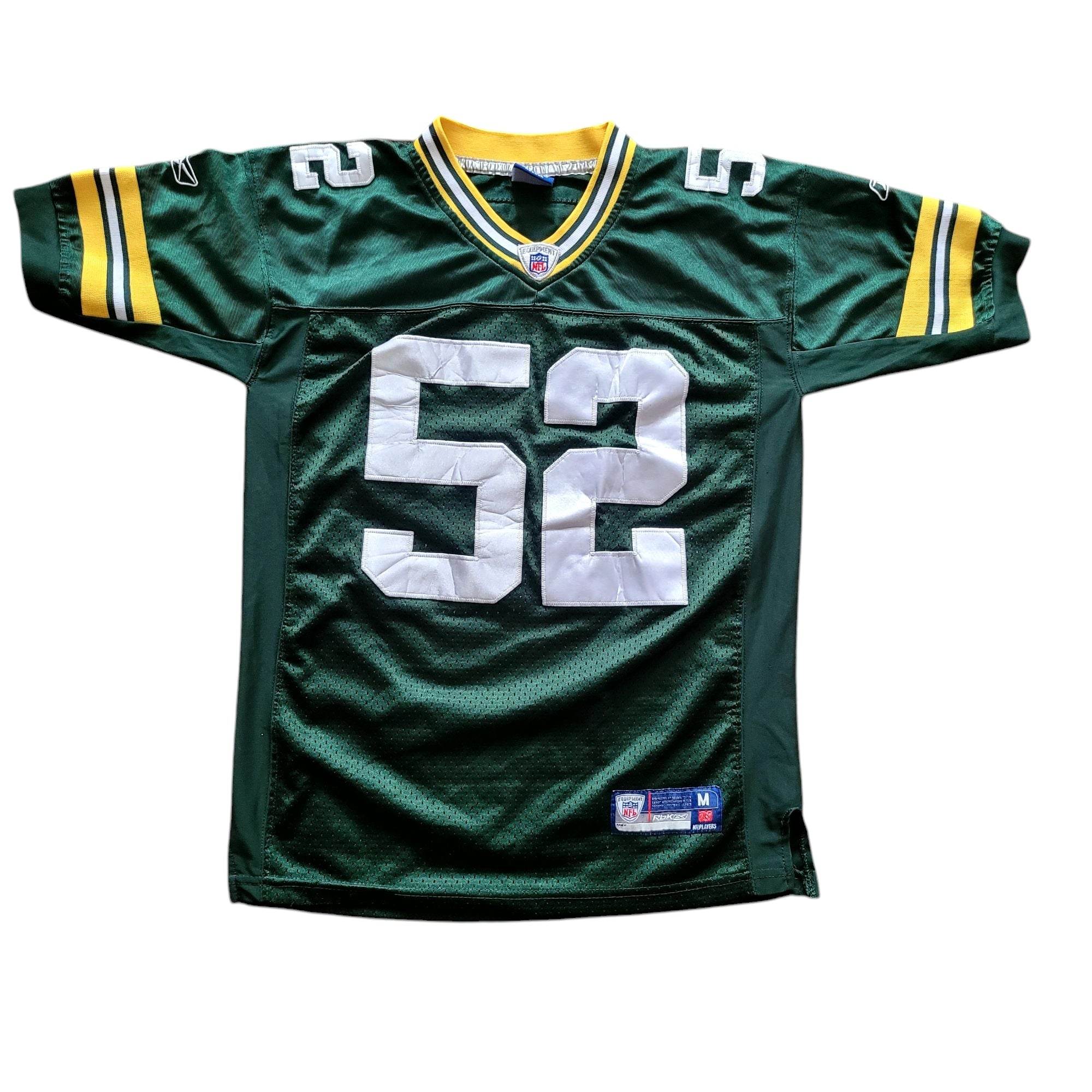 Reebok Green Bay Packers 52 Clay Matthews Jersey - Youth M - USASTARFASHION