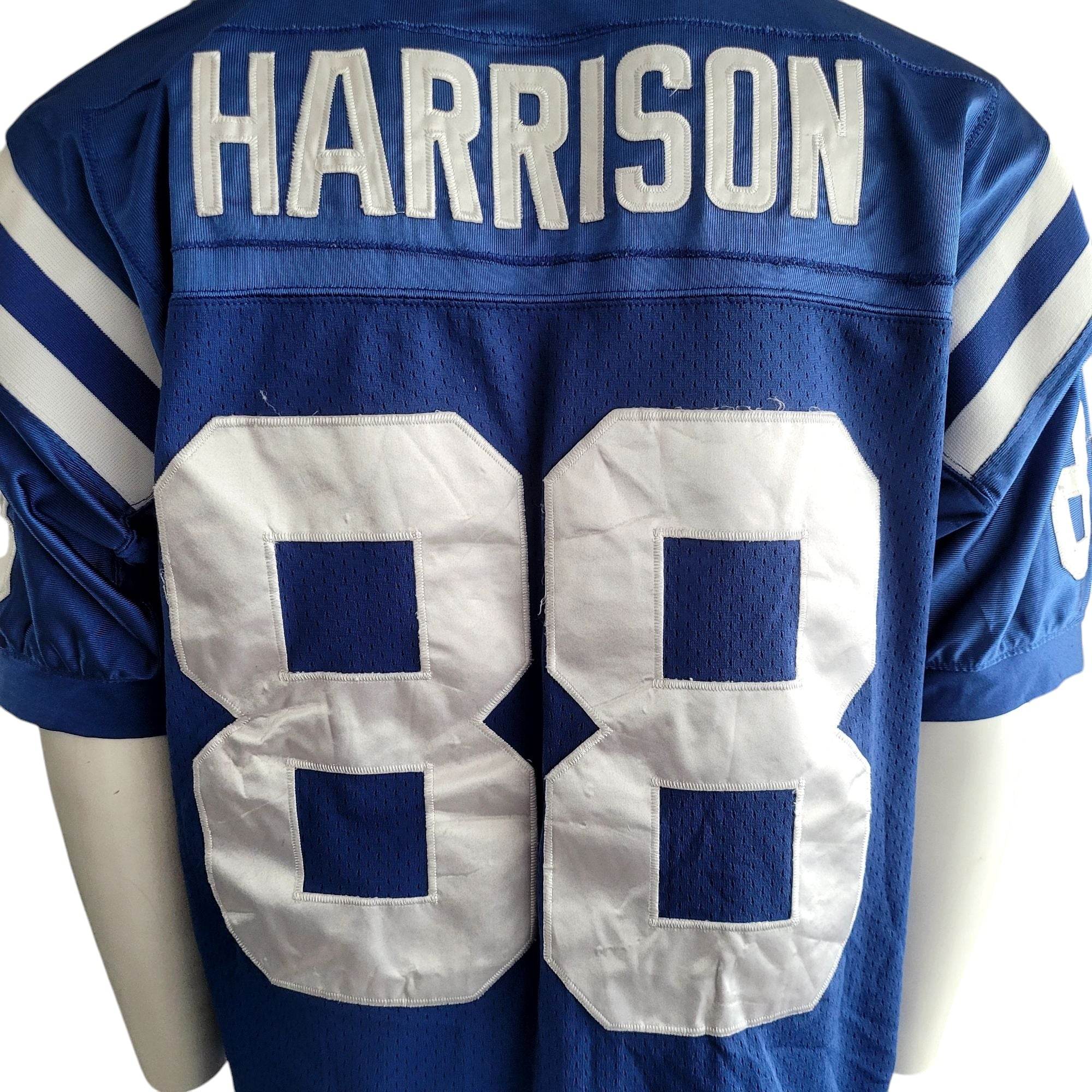 Reebok Indianapolis Colts 88 Marvin Harrison Super Bowl XLI Jersey - Size 48 - USASTARFASHION