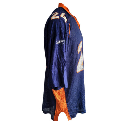 Reebok NFL Equipment Champ Bailey Denver Broncos Jersey – Size 2XL - USASTARFASHION