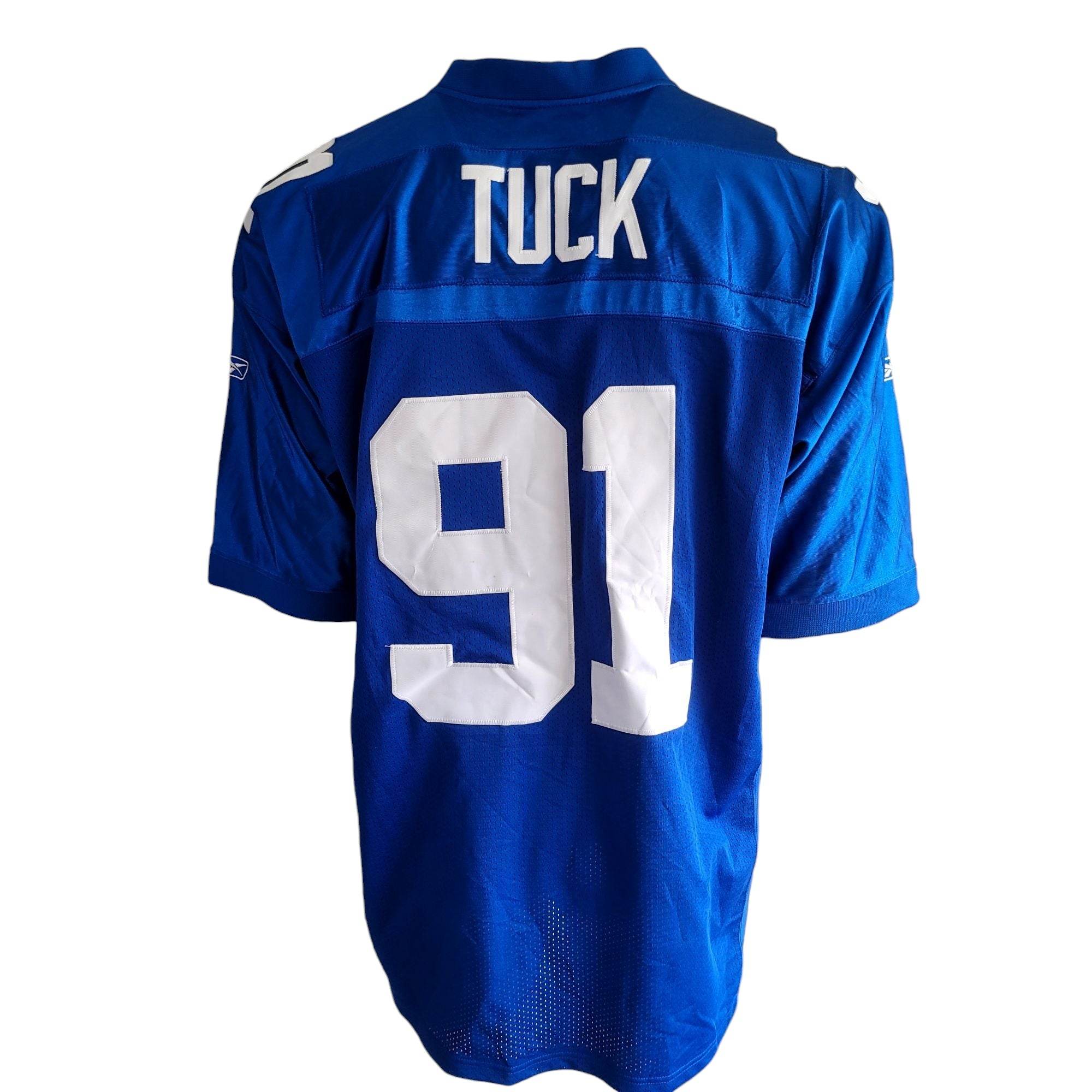 Reebok NFL Equipment Justin Tuck New York Giants Jersey – Size 54 - USASTARFASHION
