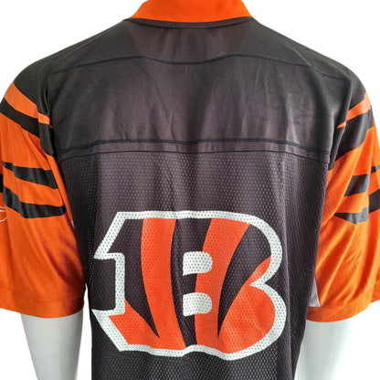 Reebok NFL Equipment Pepsi Punt Pass & Kick Bengals Jersey – Size L - USASTARFASHION