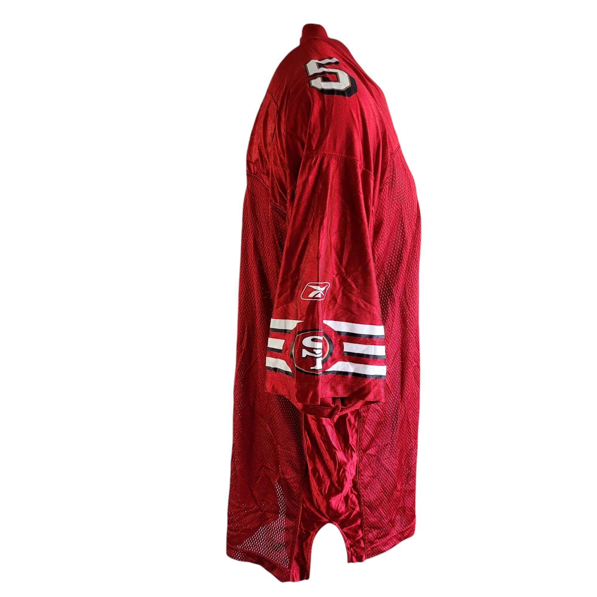 Reebok San Francisco 49ers Jeff Garcia 5 Jersey - Size XL - USASTARFASHION