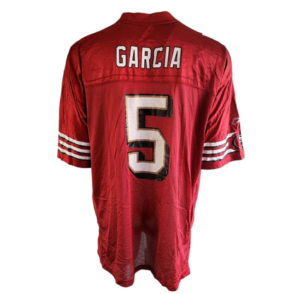Reebok San Francisco 49ers Jeff Garcia 5 Jersey - Size XL - USASTARFASHION