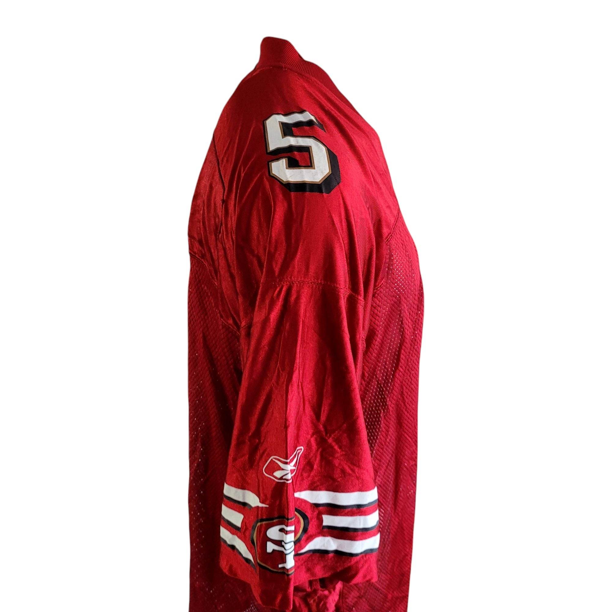 Reebok San Francisco 49ers Jeff Garcia 5 Jersey - Size XL - USASTARFASHION