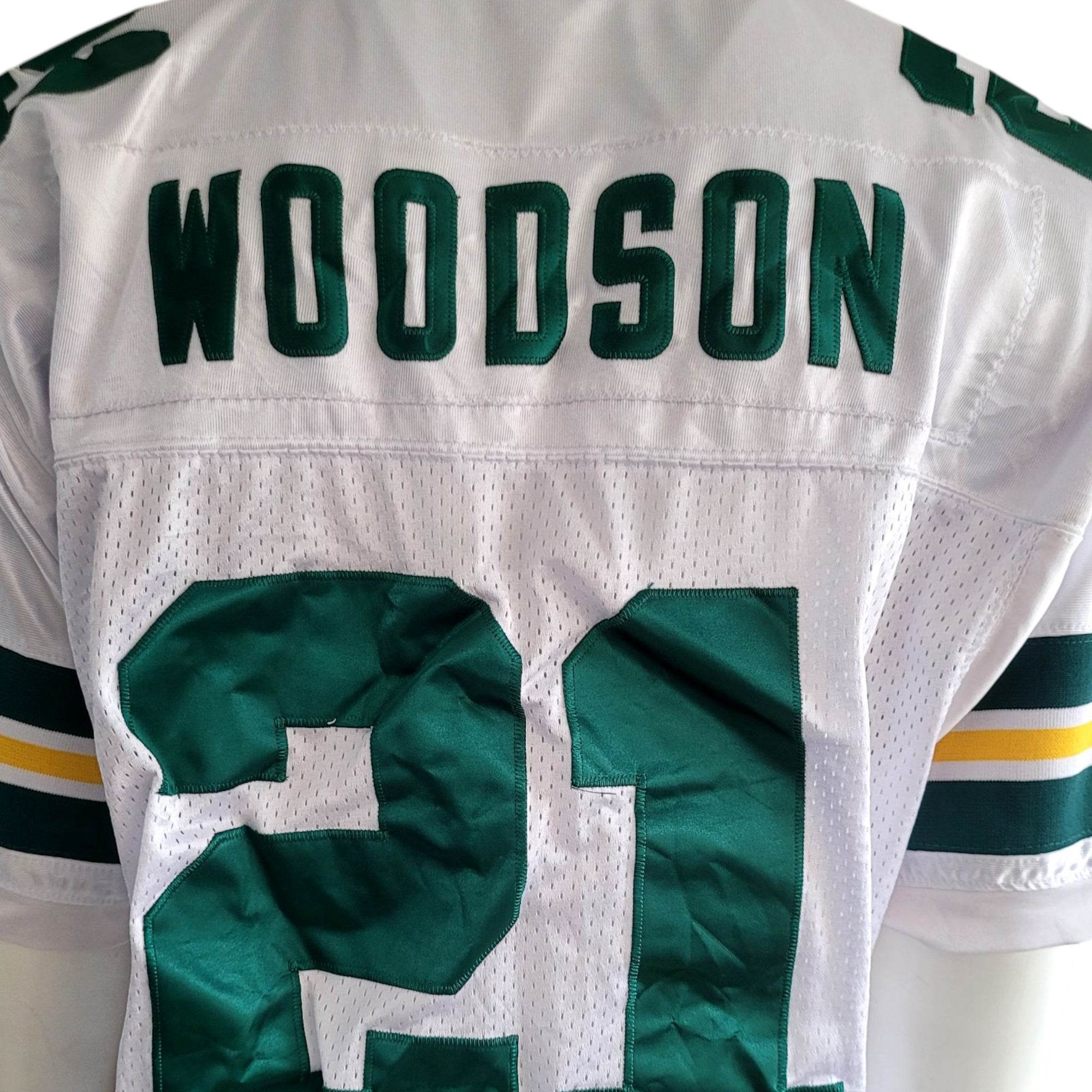 Vintage Green Bay Packers Charles Woodson 21 Jersey - Reebok NFL Siz 52 - USASTARFASHION