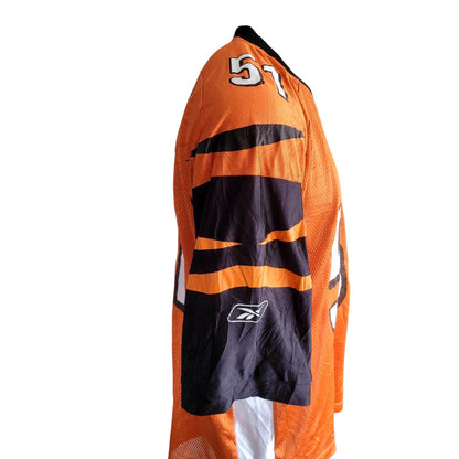 Odell Thurman 51 Cincinnati Bengals Jersey - Size L - Reebok - USASTARFASHION
