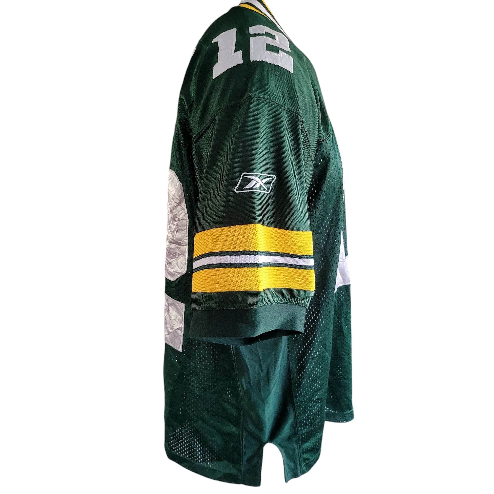Reebok Green Bay Packers Aaron Rodgers 12 Jersey – Size 48 - USASTARFASHION