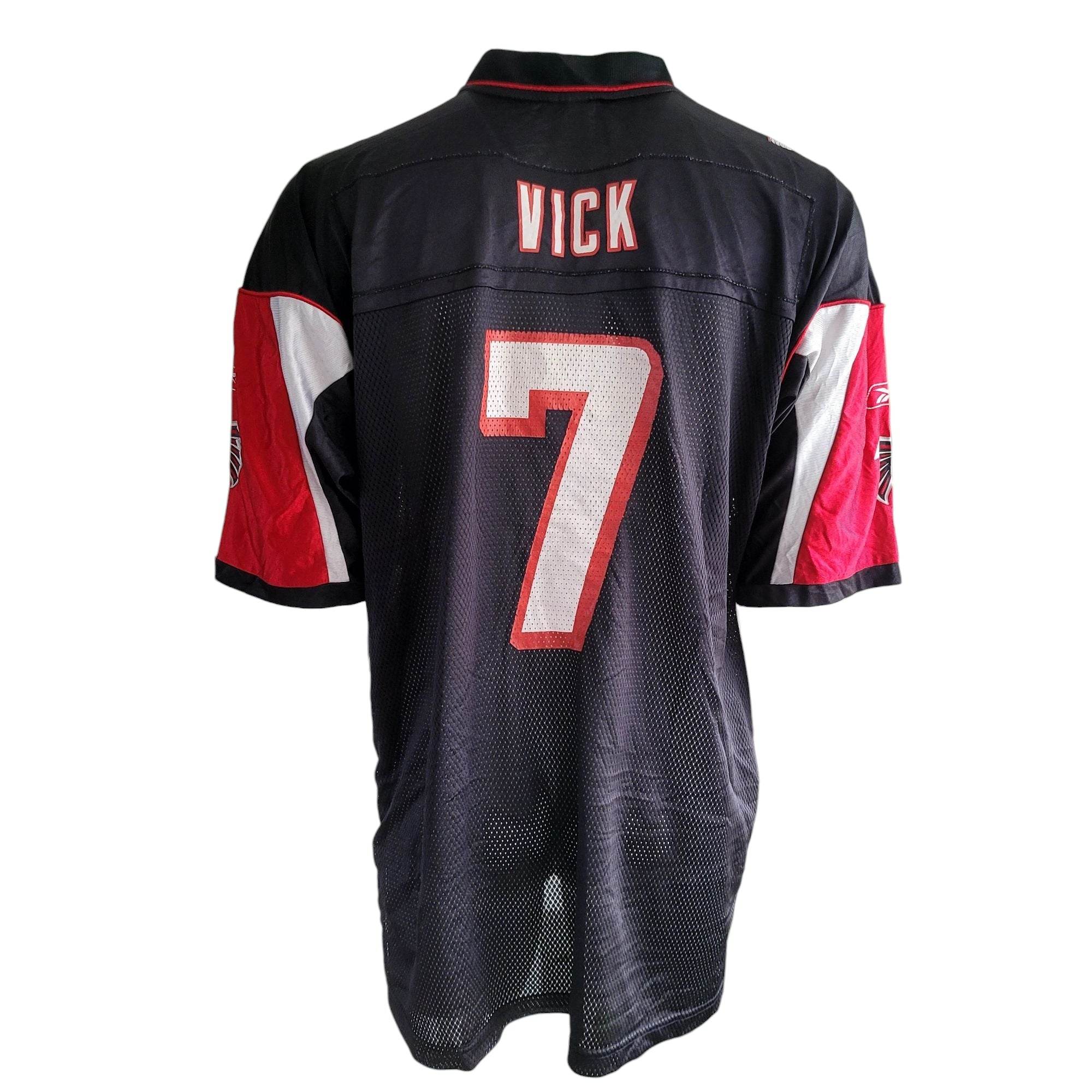 Reebok Michael Vick 7 Atlanta Falcons Jersey - Size XL - USASTARFASHION