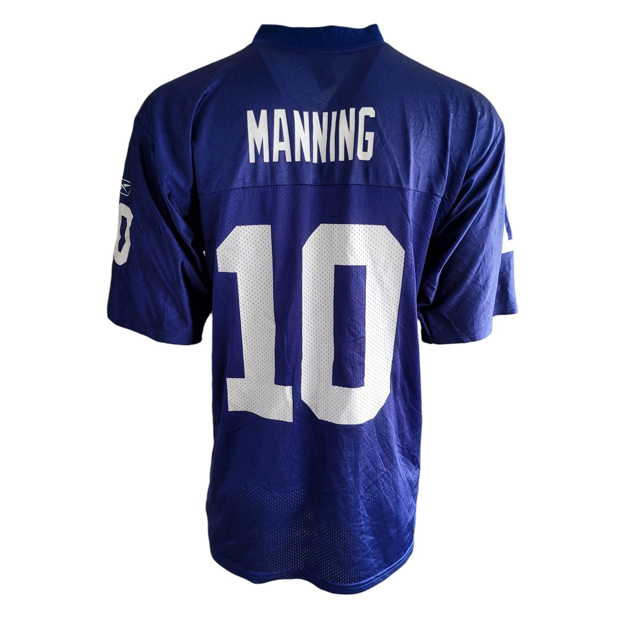 Reebok NY NFL Team Apparel Eli Manning 10 Jersey - Size Medium - USASTARFASHION