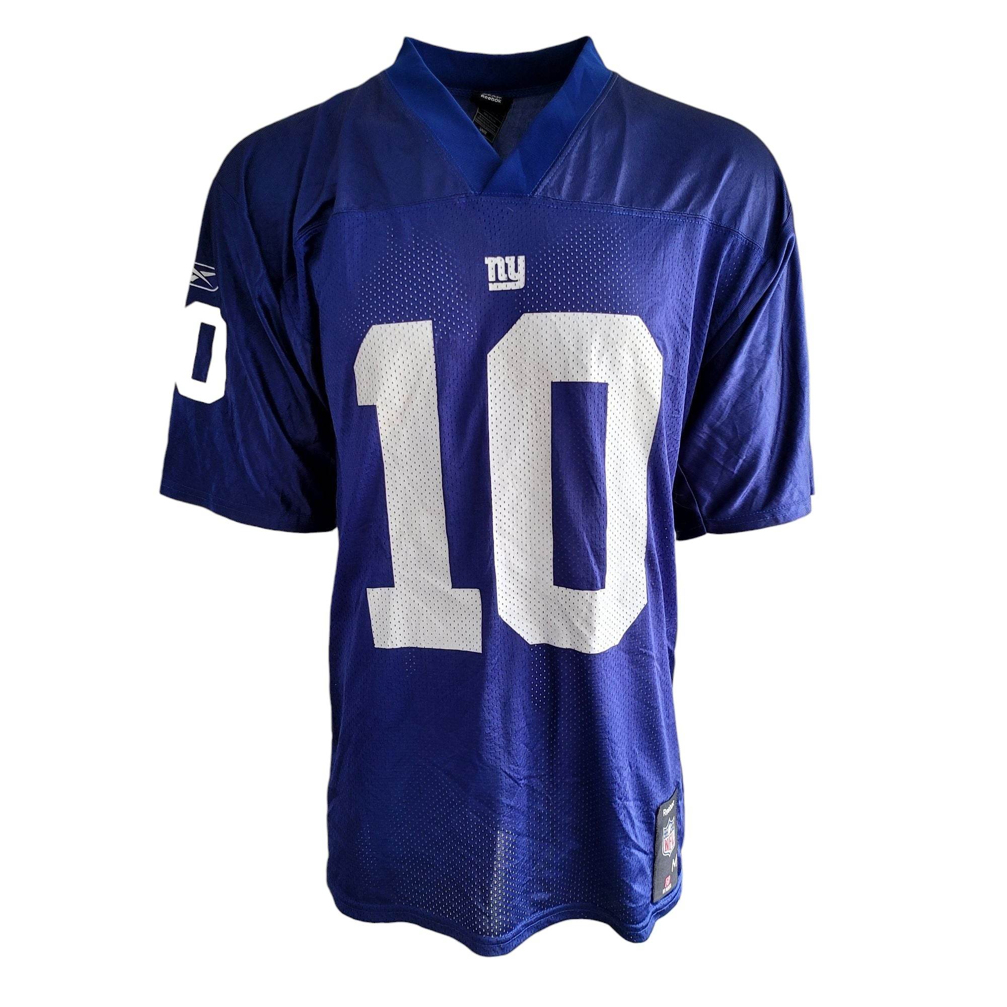 Reebok NY NFL Team Apparel Eli Manning 10 Jersey - Size Medium - USASTARFASHION