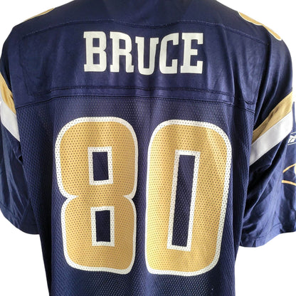 Reebok St. Louis Rams 80 Isaac Bruce Jersey – NFL Vintage XL - USASTARFASHION