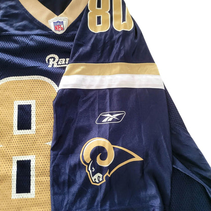Reebok St. Louis Rams 80 Isaac Bruce Jersey – NFL Vintage XL - USASTARFASHION