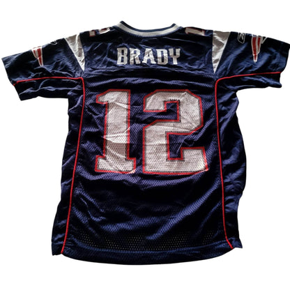Reebok Tom Brady New England Patriots Youth Jersey (Size Small) - USASTARFASHION