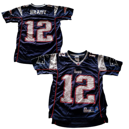 Reebok Tom Brady New England Patriots Youth Jersey (Size Small) - USASTARFASHION