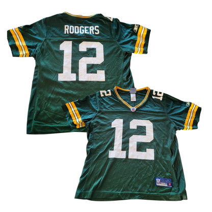 Reebok Women's Aaron Rodgers Green Bay Packers Jersey – Size Large - USASTARFASHION