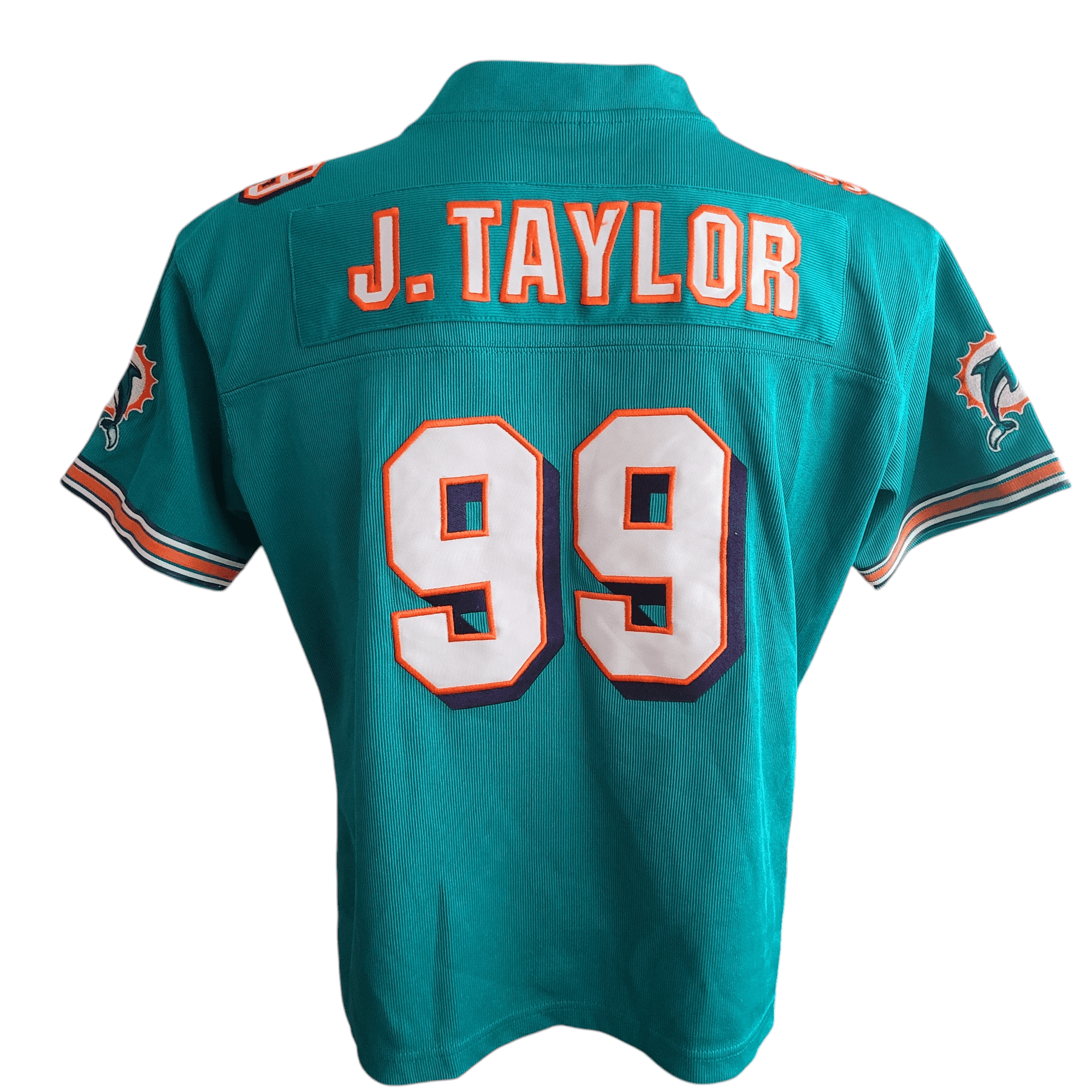 Reebok Miami Dolphins Jason Taylor 99 Kids Jersey Large Youth Vintage NFL - USASTARFASHION