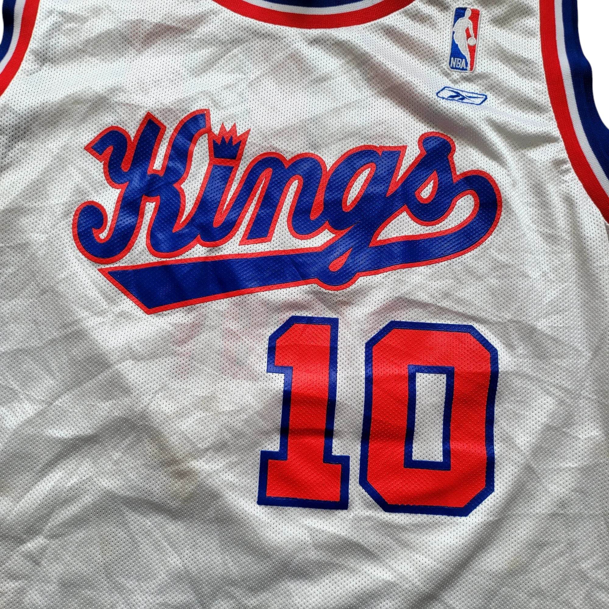 Reebok NBA Hardwood Classics Mike Bibby 10 Sacramento Kings Jersey – Size M - USASTARFASHION