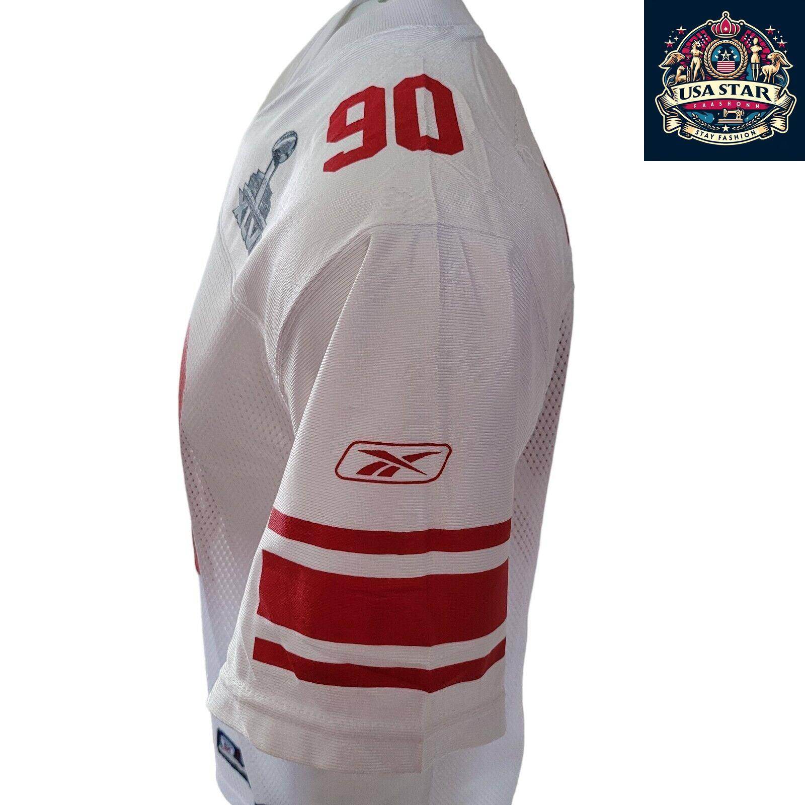 Reebok New York Giants Jersey Jason Pierre - Paul 90 Youth NFL Comfort Fit Authentic Design - USASTARFASHION