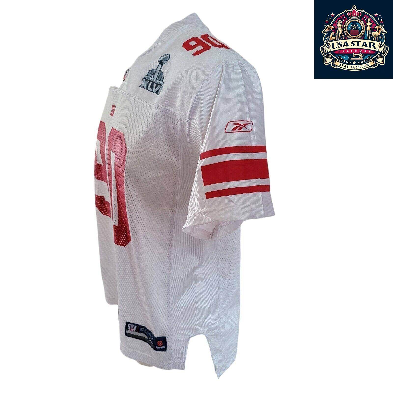 Reebok New York Giants Jersey Jason Pierre - Paul 90 Youth NFL Comfort Fit Authentic Design - USASTARFASHION