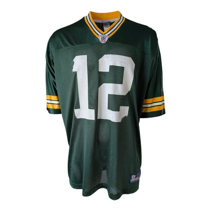 Reebok NFL Equipment – Green Bay Packers Aaron Rodgers 12 Jersey – Men’s 2XL - USASTARFASHION
