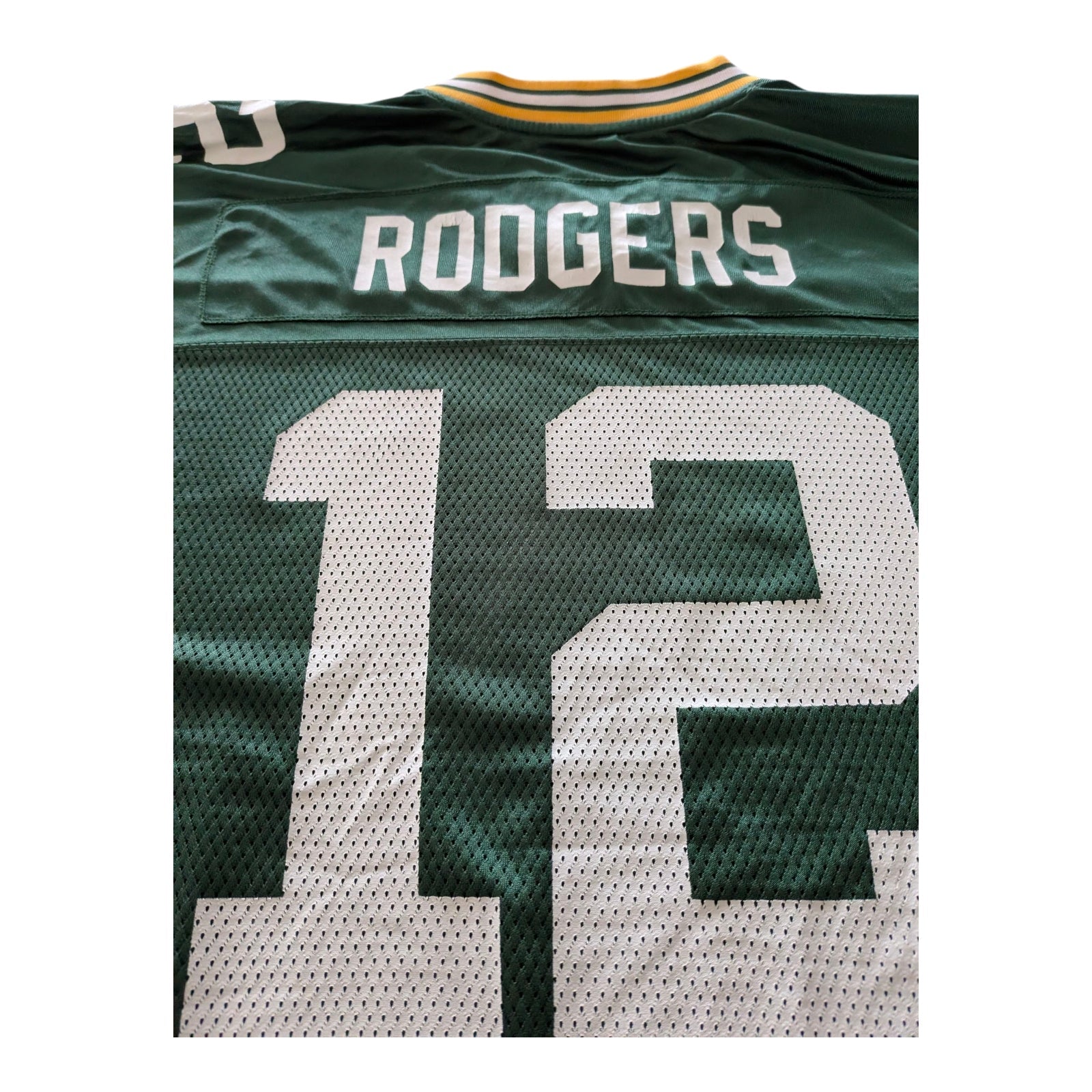 Reebok NFL Equipment – Green Bay Packers Aaron Rodgers 12 Jersey – Men’s 2XL - USASTARFASHION