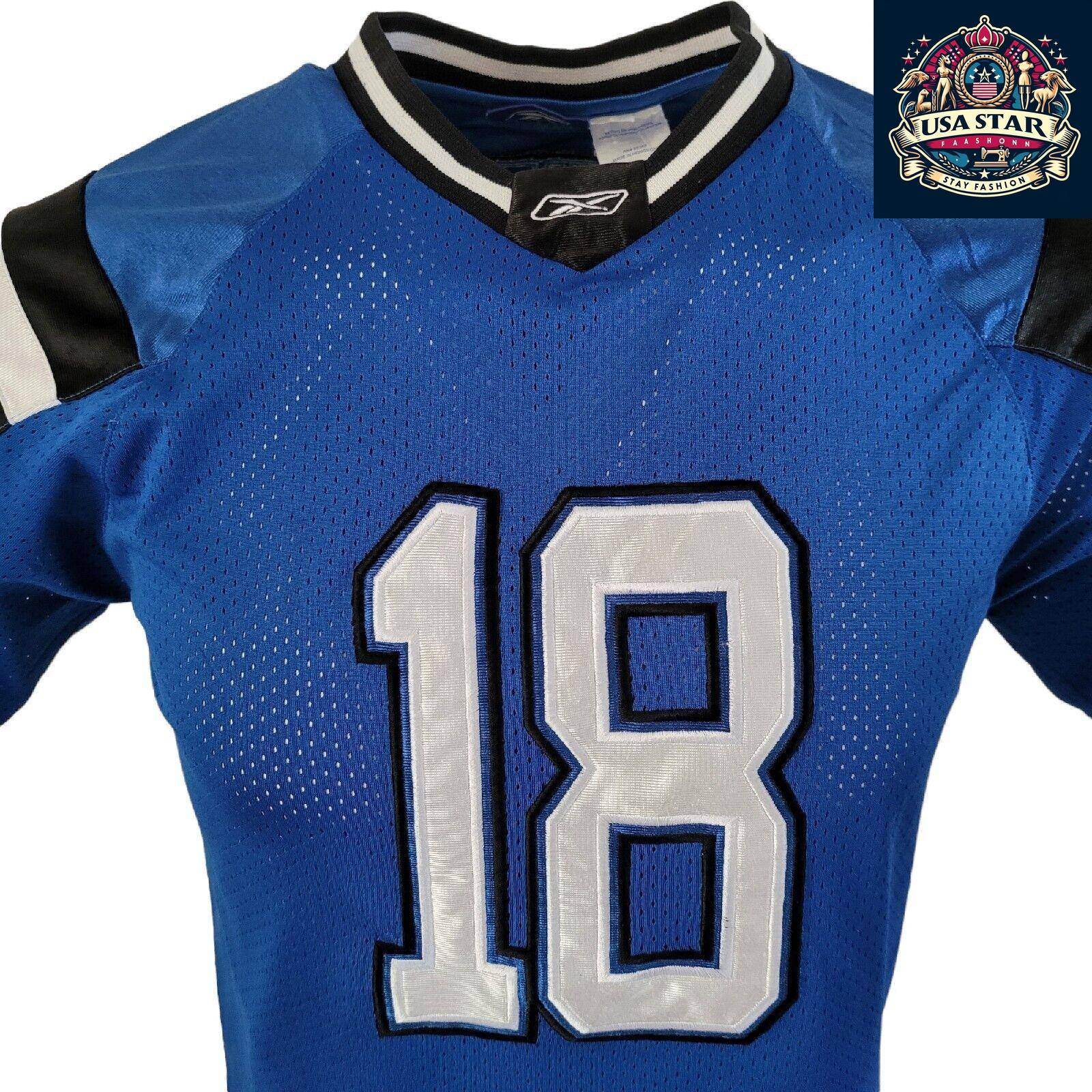 Reebok NFL Jersey USA Youth Large (14 - 16) - Lightweight, Breathable Fabric, Classic Fit, Grade A Condition - USASTARFASHION