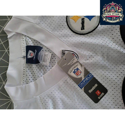 Reebok Pittsburgh Steelers NFL Jersey 83 Heath Miller White Size 50 L - Authentic Comfort - USASTARFASHION