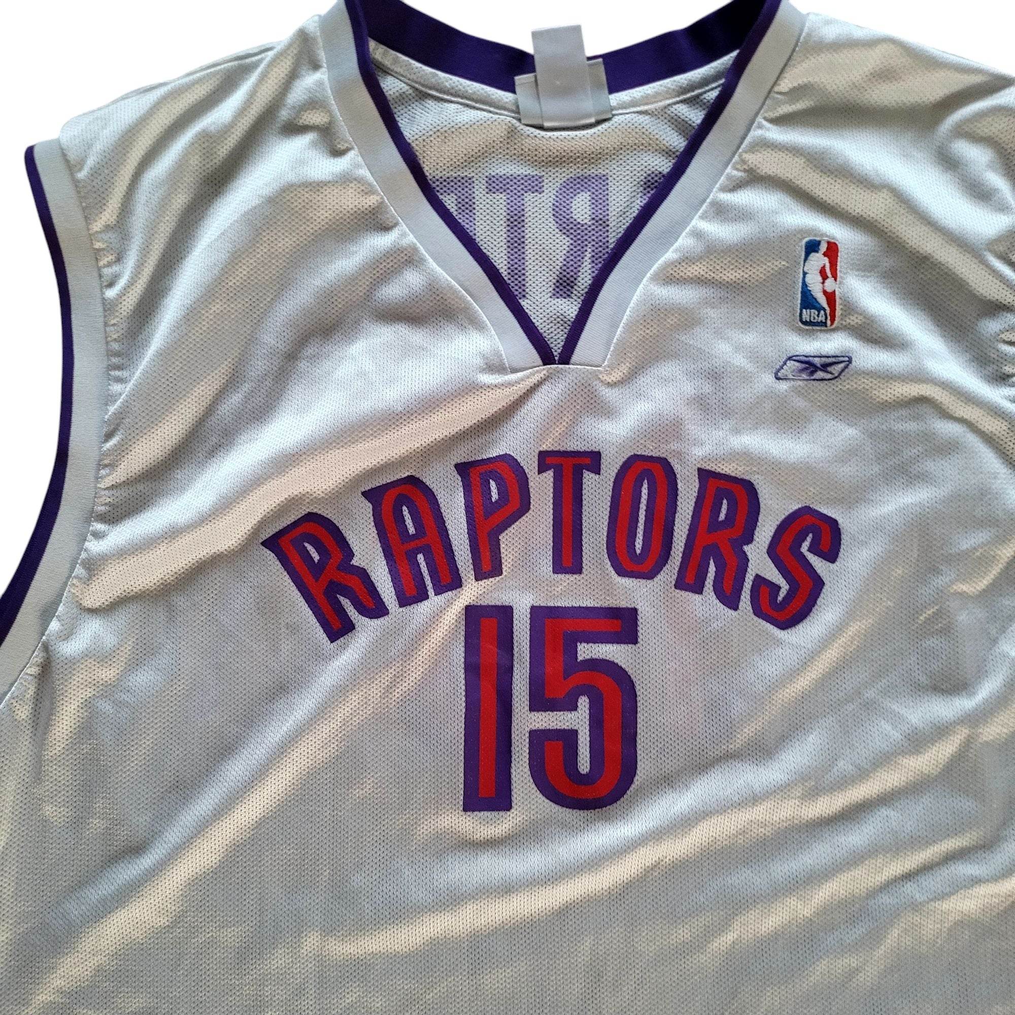 Reebok Vince Carter Toronto Raptors Jersey - 2XL - USASTARFASHION