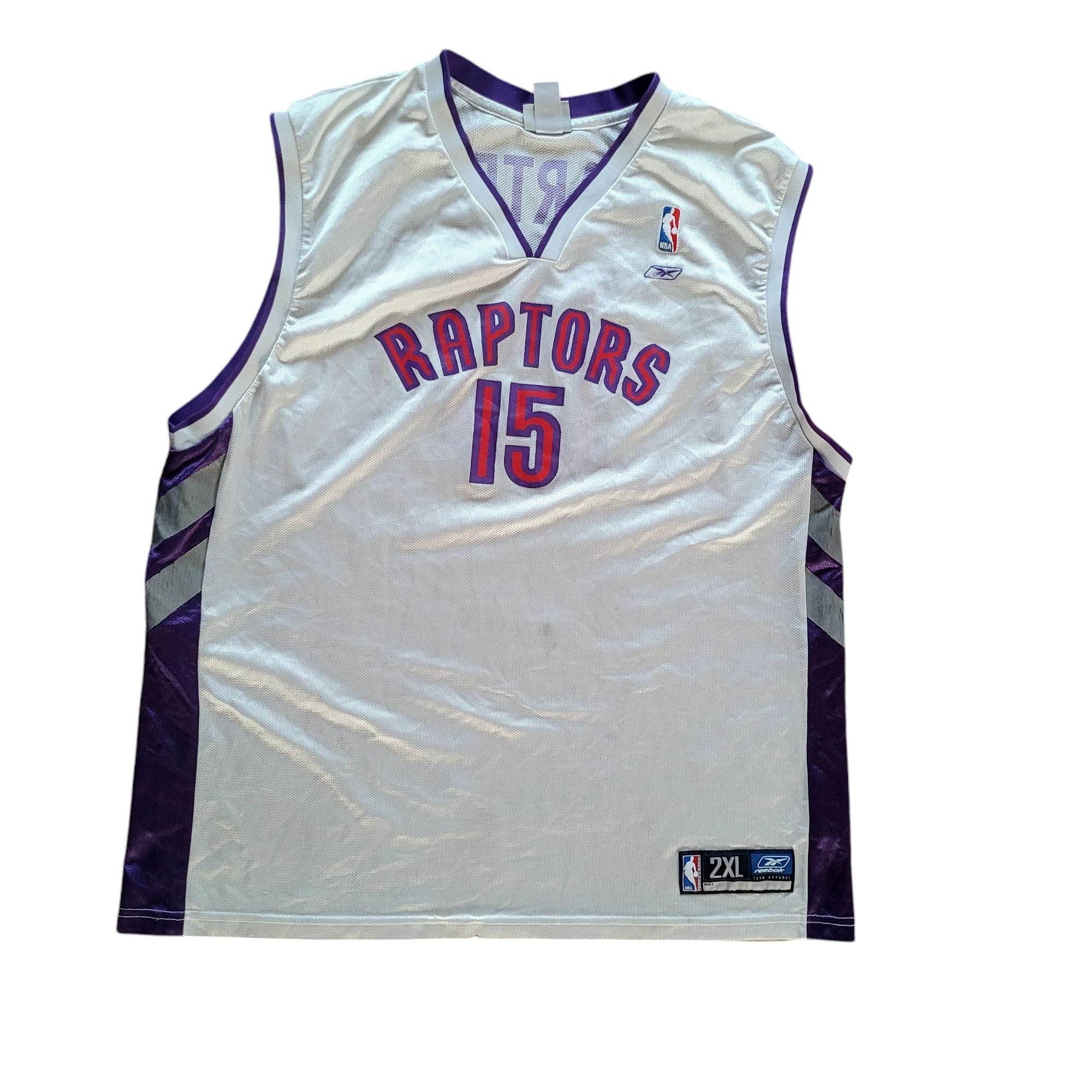 Reebok Vince Carter Toronto Raptors Jersey - 2XL - USASTARFASHION