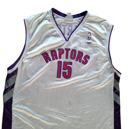 Reebok Vince Carter Toronto Raptors Jersey - 2XL - USASTARFASHION