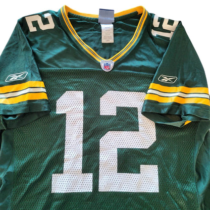 Reebok Women's Aaron Rodgers Green Bay Packers Jersey – Size Large - USASTARFASHION