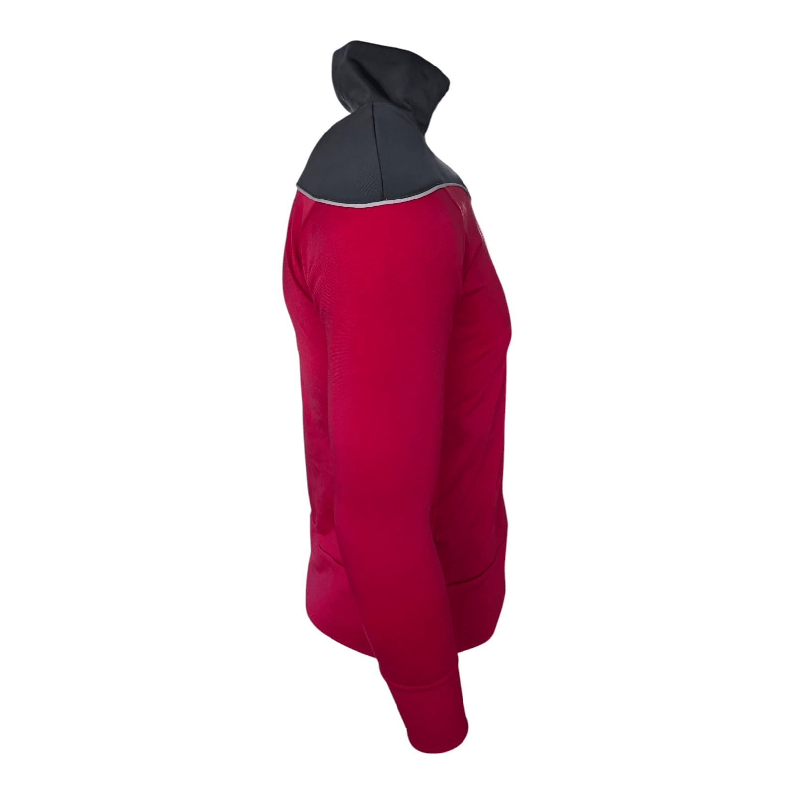 Reebok Women’s Full Zip Track Jacket Red Black Size Small Training Retro Style - USASTARFASHION