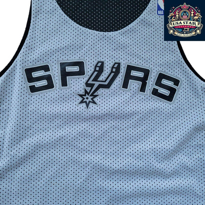 Reversible Alleson Athletic San Antonio Spurs Jersey 14 Size S - Durable, Comfortable Design - USASTARFASHION