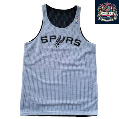 Reversible Alleson Athletic San Antonio Spurs Jersey 14 Size S - Durable, Comfortable Design - USASTARFASHION