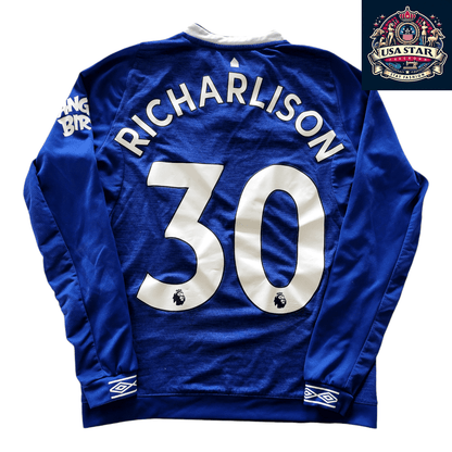 Richarlison 30 Everton FC Jersey - Youth Umbro Lightweight, Breathable, Premier League Authentic - USASTARFASHION