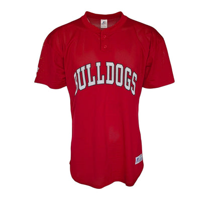 Russell Athletic Bulldogs 16 Red Mesh Jersey — Size L - USASTARFASHION