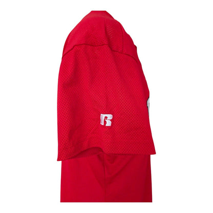 Russell Athletic Bulldogs 16 Red Mesh Jersey — Size L - USASTARFASHION