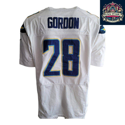 San Diego Chargers Jersey Size L Gordon 28 - Authentic Nike, Lightweight, Breathable Fabric - USASTARFASHION