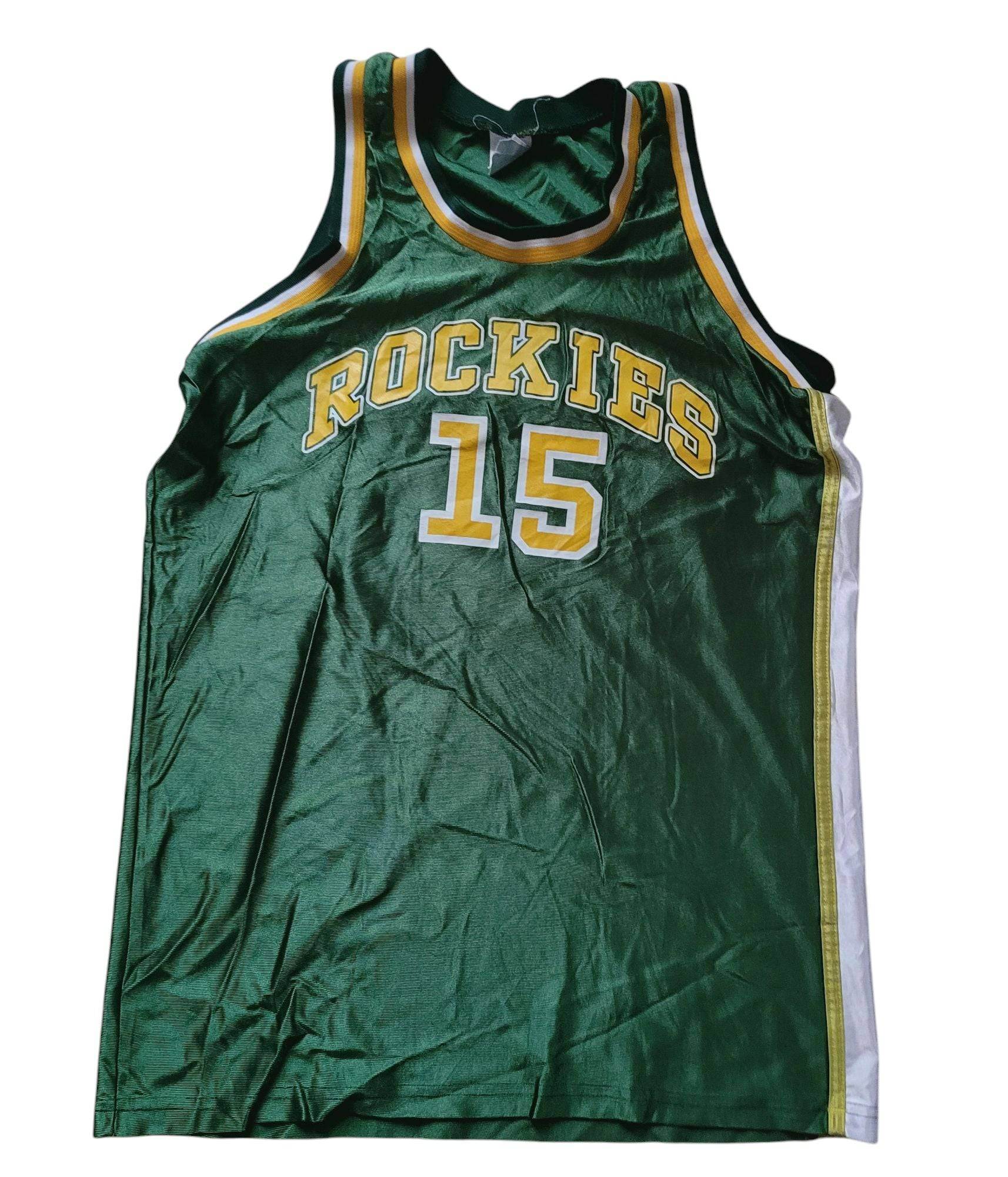 Saxon Rockies 15 Basketball Jersey - Size L - Made in Canada - USASTARFASHION