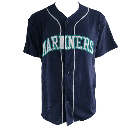 Seattle Mariners Jersey Majestic XXL - Embroidered Logo, Button - Up Design, Grade A Condition - USASTARFASHION