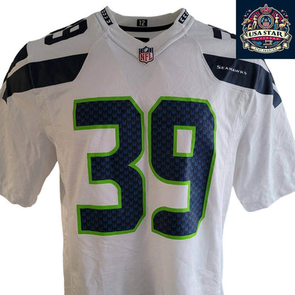 Seattle Seahawks Jersey Browner 39 Authentic Nike Men’s Jersey - High - Quality & Comfortable Fit - USASTARFASHION
