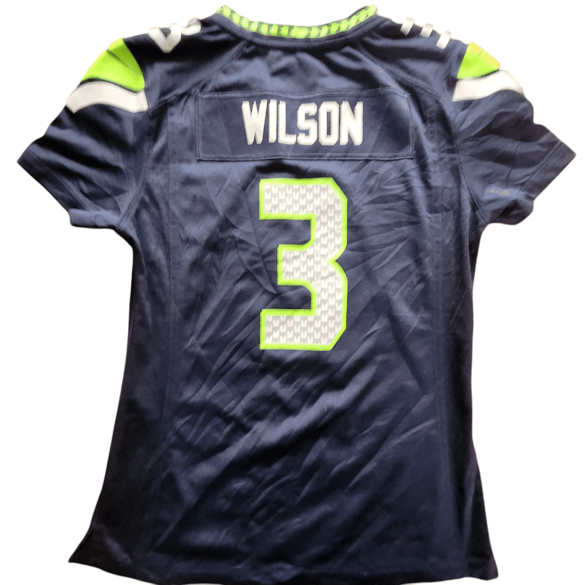 Seattle Seahawks Women's Jersey - Wilson 3 - Size Small - USASTARFASHION