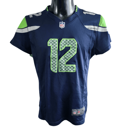 Seattle Seahawks Youth Jersey 12 Fan by Nike - Lightweight, Breathable & Comfortable Design - USASTARFASHION