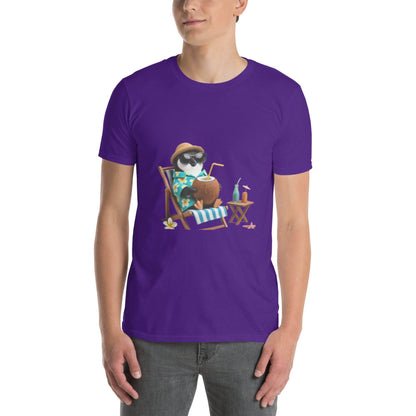 Short Sleeve Cotton T-Shirt - 100% Ring - Spun Cotton, Soft, Comfortable, Durable Fit for Everyone - USASTARFASHION