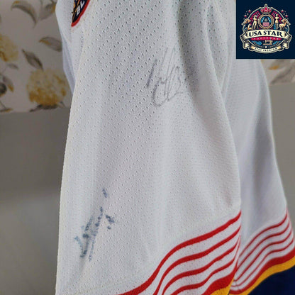 Signed St. Louis Blues Jersey L/XL - Authentic NHL Memorabilia with Player Signature for Young Fans - USASTARFASHION