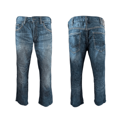 Silver Jeans Co. Grayson Heritage Men’s Jeans W32 L36 Blue Denim Straight Leg - USASTARFASHION
