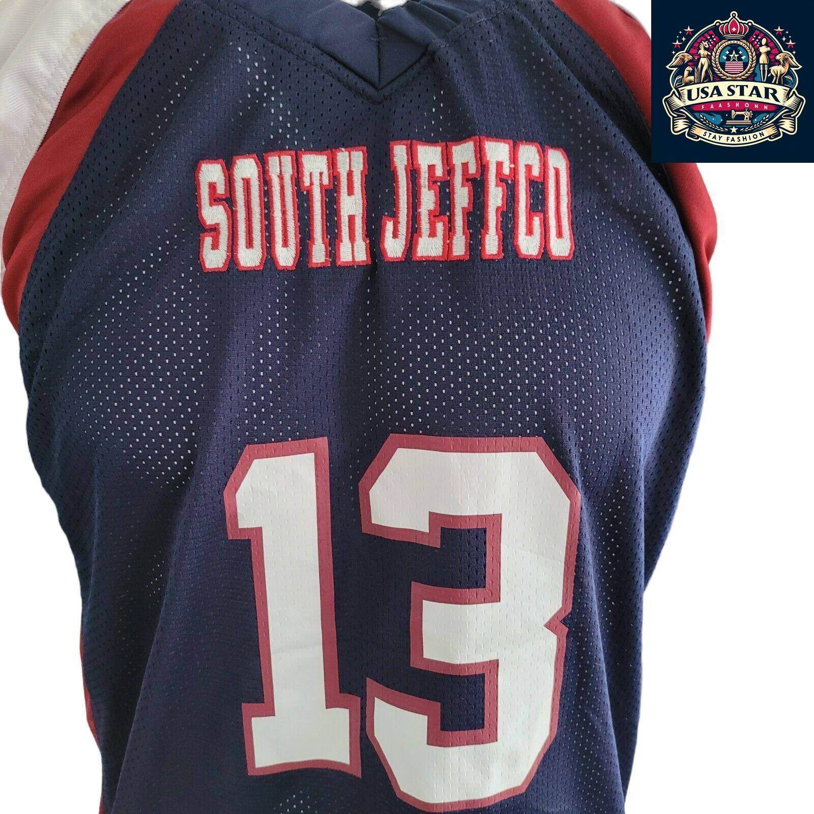 South Jeffco Falcons Jersey 13 - Stylish Adult S, Comfortable Breathable Fabric, Team Spirit - USASTARFASHION